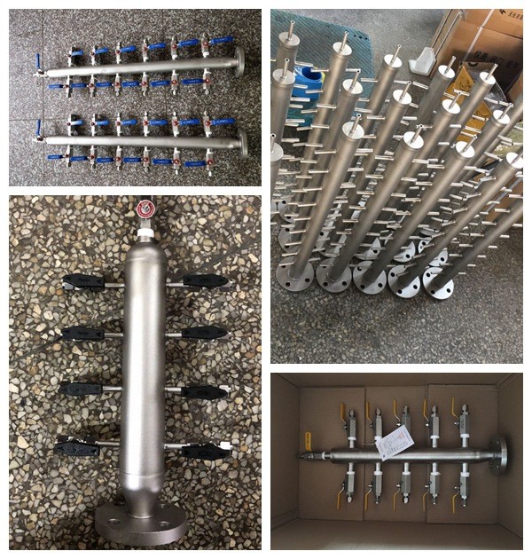 Stainless steel air distributor 316 needle valve type